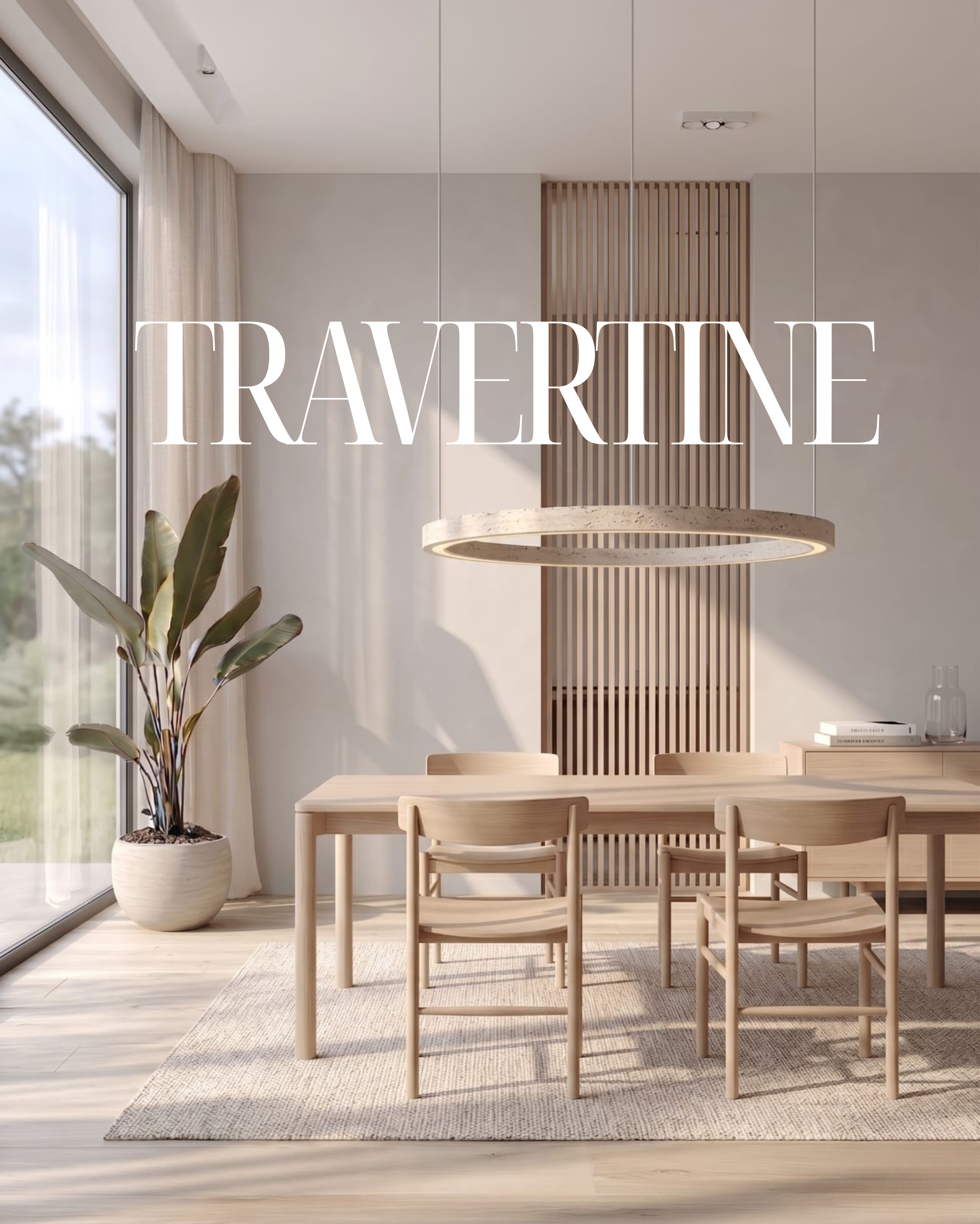 Travertine - Circle